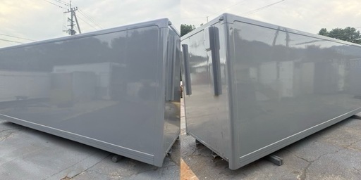 No.946 保冷バン 3t 車 アルミ 箱 バイク 倉庫 トラック コンテナ 米 保管庫 物置 DIY