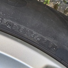 日産純正アルミホイール スタッドレスタイヤ ブリジストン DM-V3 タイヤホイールセットの画像