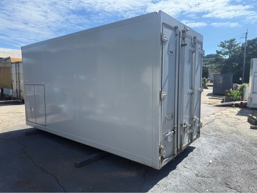 No.947 アルミバン 3t 車 アルミ 箱 バイク 倉庫 トラック コンテナ 米 保管庫 物置 DIY