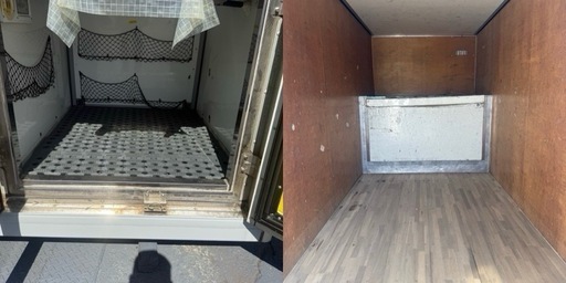 No.947 アルミバン 3t 車 アルミ 箱 バイク 倉庫 トラック コンテナ 米 保管庫 物置 DIY