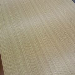 ★リユースのサカイ高崎店★TJ12995 (株)ニトリ テーブル ライトブラウン H31.5×D60×W90 クリーニング済みの画像