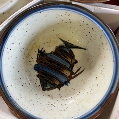 魚が描かれた小鉢の画像