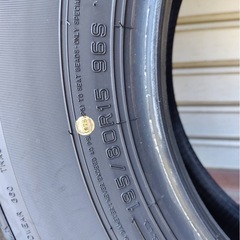 ジムニーシエラ　JB74 純正タイヤの画像