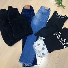 130 まとめ売り　女の子　シンプル服　コーデ売りの画像