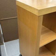 ★リユースのサカイ千葉中央店★  オープンラック ブラウン H93×D40×W122 クリーニング済み TC4860の画像