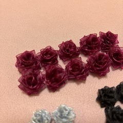 ハンドメイド☆フラワーモチーフの画像