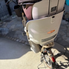 気持ちお値引き可　ギュット・クルームR・DX   BE-ELR03 後ろのせ　子乗せ電動アシスト自転車の画像