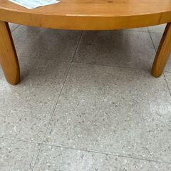 ★リユースのサカイ高崎店★TJ13000  テーブル 茶 H33×D100×W100 クリーニング済みの画像