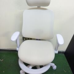  未使用/倉庫保管品　アウトレット特価　学習椅子 調節ヘッド＆アーム付き 着座ロック 背もたれ調節 足置き キャスター付き 学習チェア 勉強椅子 子供 小学生 中学生の画像