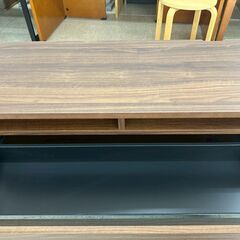 ★リユースのサカイ高崎店★TJ13001  テレビ台 茶 H48×D43×W180 クリーニング済みの画像