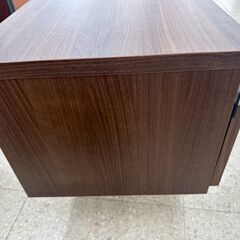 ★リユースのサカイ高崎店★TJ13001  テレビ台 茶 H48×D43×W180 クリーニング済みの画像