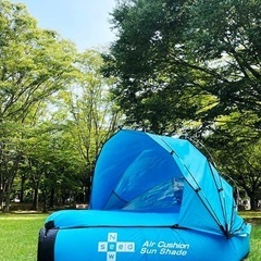 新品　エアークッションテントの画像