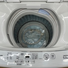 【ドリーム川西店御来店限定】☆ジモティー見たよ♪割引☆アクア　5.0kg洗濯機　AQW-GS5E6  2019年製／クリーニング済み【2125560000027273】の画像