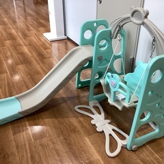 すべり台＆ブランコjunior【町田市再生家具】251943の画像