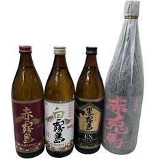 SG00001 訳アリ品 霧島酒造　濱田酒造　霧島　赤兎馬 4点まとめ売り [0000000001789]の画像