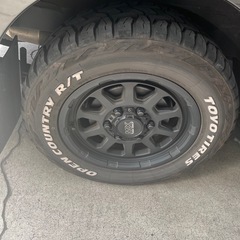 ハイエース　タイヤホイールセットの画像