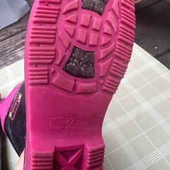 美品！長靴レインシューズ22cmの画像
