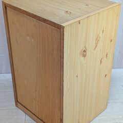 ５段ラック　棚　引き出し　木製　幅32 奥行30 高さ50㌢位の画像