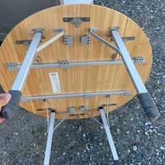 美品ローテーブル折りたたみの画像