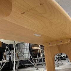 取りに来れる方限定！飛騨産業のローテーブルです！の画像