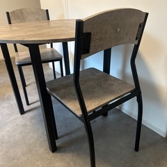 【超美品】テーブル チェア4個セットの画像