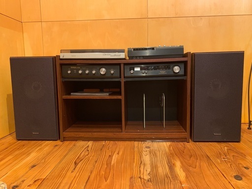 Technics オーディオ6点セット 当時のカタログ 説明書付き コンポ