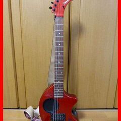 FERNANDES フェルナンデス ZO-3芸達者　赤　エレキギター 専用ソフトケース+トレモロアーム+ギターチューナー+ストラップ他付き　戸田市/最寄り駅京浜東北線西川口から15分　自宅まで取りに来ていただける方　配達は要事前相談での画像