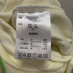 いないいないばぁワンワン　ロンパースの画像