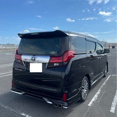 アルファード 30 前期 SC フルモデリスタ 黒 車検R8年2月の画像