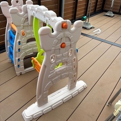 滑り台ブランコの画像
