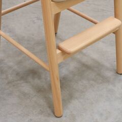 ≪zyt2486ジ≫ 美品 業務用ハイチェア キッズチェア 座面アイボリー ② レストラン/カフェ/ダイニング/おしゃれ/かわいい/中古家具/宮城県仙台市 71003-12の画像