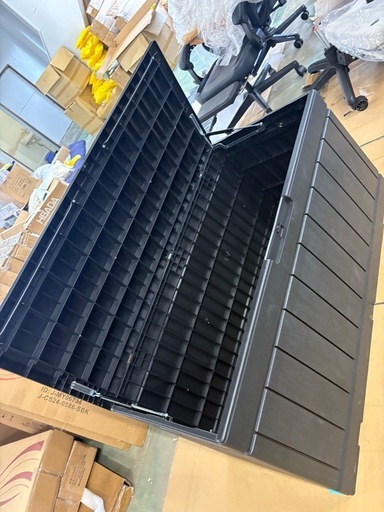 新品 物置 収納庫 310L 大容量 倉庫 屋外収納庫 ベンチストッカー 大型物置 ベランダ収納 アウトドア収納 ガーデン収納 おしゃ