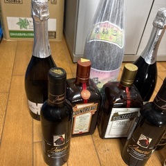 お酒　大量　まとめ　ブランデー　ワイン　焼酎　日本酒の画像