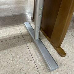 ★リユースのサカイ高崎店★TJ13009  テーブル ダークブラウン H71.5×D60.5×W120 クリーニング済みの画像