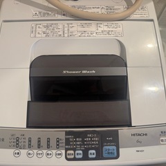 【無料】2014年製 日立 全自動洗濯機 6kg（NW-6SY）の画像