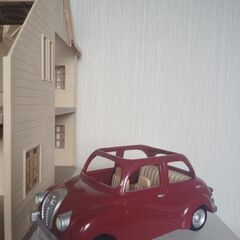 シルバニアファミリー　家　車の画像