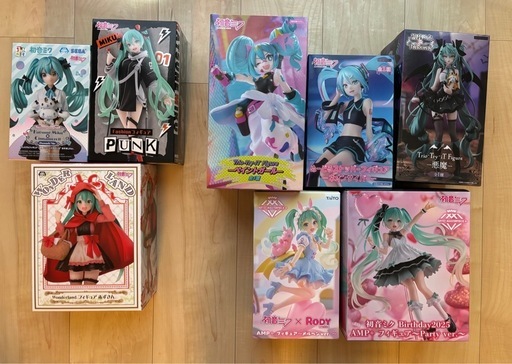 初音ミクフィギュア 8点