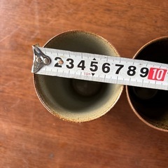 トルマリン　湯呑み　マグ　2個セットでの画像