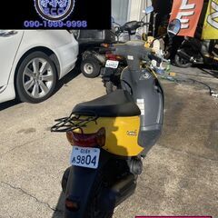 買い取り、下取り大歓迎!!保証付き車両になります♪　愛知県公安委員会登録業者(オートバイ商)☆GARAGE-ECO千音寺☆軽整備＆点検済み、保証選択有り☆スズキ　レッツ4　CA45A黄　5-606名古屋市中川区より!!の画像