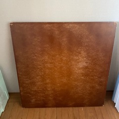 こたつ板　木製　75×75の画像