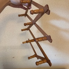伸縮　壁掛け　収納の画像