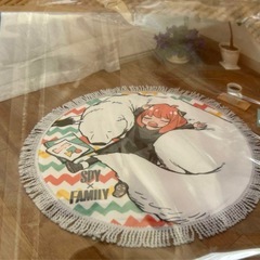 SPY×FAMILY サークルラグタオルの画像