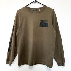 AVIREX アビレックス L/Sトップガン 長袖Tシャツ サイズM オリ－ブの画像