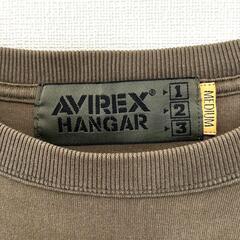 AVIREX アビレックス L/Sトップガン 長袖Tシャツ サイズM オリ－ブの画像