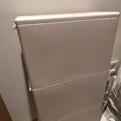 【無料であげます】ごみ箱 分別 幅17cmの画像