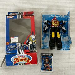 電光超人 サンダーグリッドマン  タカラ 当時物 電光ヒーローコレクション 合体超神 フィギュア 箱付き 玩具 A0573の画像
