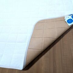 キルトラグ■185×235cm■アイボリー 長方形■ナイスデイ mofua (モフア) ふんわり あったか すべり止め こたつ敷 約2帖■駒ヶ根市の画像