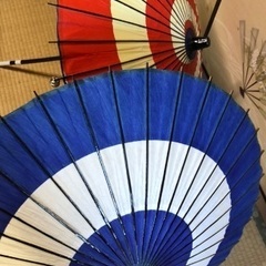 踊りで使っていた傘の画像