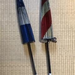踊りで使っていた傘の画像