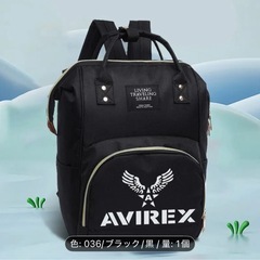 【新品未使用】アヴィレックス　リュック　ブラックの画像